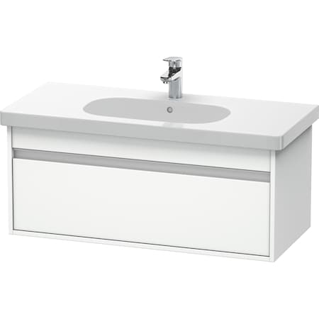 Duravit Ketho Wall-Mounted Vanity Unit Kt666801818 White Matt KT666801818